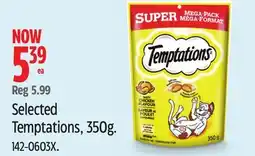 Canadian Tire Whiskas Selected Temptations, 350g offer