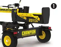Canadian Tire Champion 20-Ton 224cc Gas Log Splitter offer