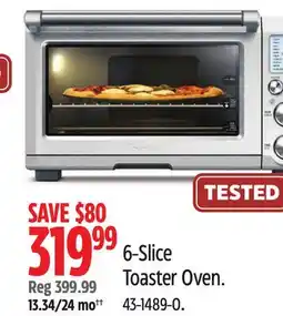 Canadian Tire 6-Slice Toaster Oven offer