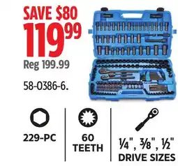 Canadian Tire Mastercraft Socket Set offer