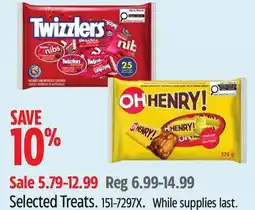 Canadian Tire Selected Treats offer