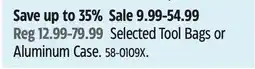 Canadian Tire Mastercraft Selected Tool Bags or Aluminum Case offer