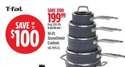 Canadian Tire T-fal 10-Pc StoneShield Cookset offer