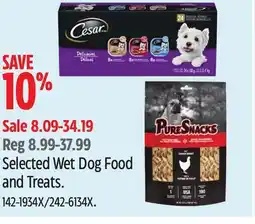 Canadian Tire Selected Wet Dog Food and Treats offer