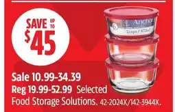 Canadian Tire Selected Food Storage Solutions offer