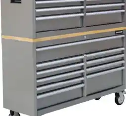 Canadian Tire MAXIMUM 56˝10-Drawer Cabinet with Butcher-Block Top offer