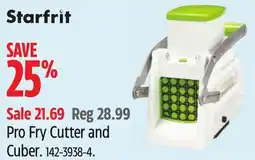 Canadian Tire Starfrit Pro Fry Cutter and Cuber offer