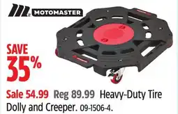 Canadian Tire MotoMaster Heavy-Duty Tire Dolly and Creeper offer