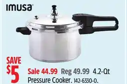 Canadian Tire Imusa 4.2-Qt Pressure Cooker offer