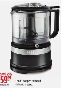 Canadian Tire KitchenAid Food Chopper offer