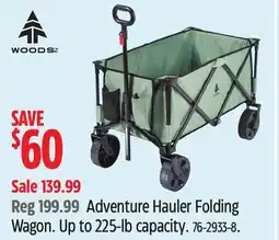 Canadian Tire Woods Adventure Hauler Folding Wagon offer