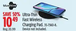 Canadian Tire Bluehive Ultra-Thin Fast Wireless Charging Pad offer
