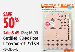 Canadian Tire Certified 188-Pc Floor Protector Felt Pad Set offer