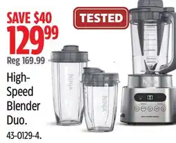 Canadian Tire Ninja High- Speed Blender Duo offer