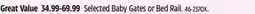 Canadian Tire Selected Baby Gates or Bed Rail offer
