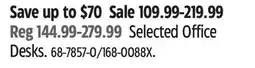 Canadian Tire For Living Selected Office Desks offer