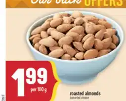 Marché Adonis Roasted almonds offer
