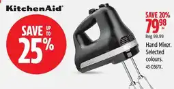 Canadian Tire KitchenAid Hand Mixer offer