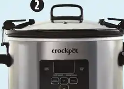 Canadian Tire Crock-Pot 4-Qt Programmable Slow Cooker with Locking Lid offer