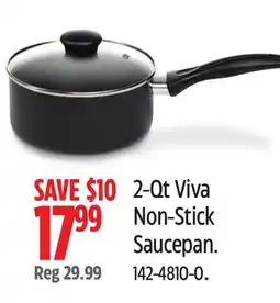 Canadian Tire 2-Qt Viva Non-Stick Saucepan offer