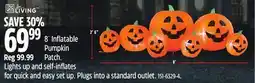 Canadian Tire 8´ Inflatable Pumpkin Patch offer