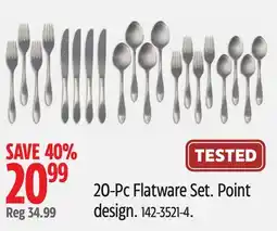 Canadian Tire Master Chef 20-Pc Flatware Set offer