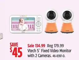 Canadian Tire Vtech 5˝ Fixed Video Monitor with 2 Cameras offer