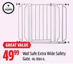 Canadian Tire Regalo Wall Safe Extra Wide Safety Gate offer