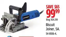 Canadian Tire Mastercraft Biscuit Joiner, 5A offer