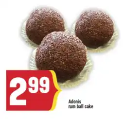 Marché Adonis ADONIS RUM BALL CAKE offer
