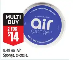 Canadian Tire Air Sponge offer