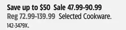 Canadian Tire Selected Cookware offer