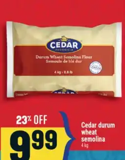 Marché Adonis Cedar durum wheat semolina offer
