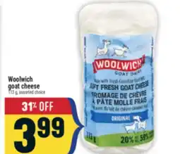 Marché Adonis Woolwich goat cheese offer