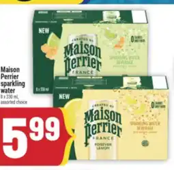 Marché Adonis Maison Perrier sparkling water offer