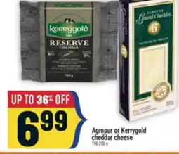 Marché Adonis Agropur or Kerrygold cheddar cheese offer