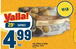 Marché Adonis Red, yellow or white potatoes 10 lb offer