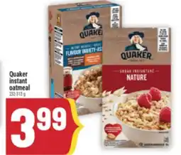 Marché Adonis Quaker instant oatmeal offer
