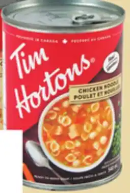Giant Tiger Tim Hortons soup offer