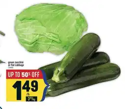 Marché Adonis Green zucchini or flat cabbage offer