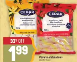 Marché Adonis Cedar marshmallows offer