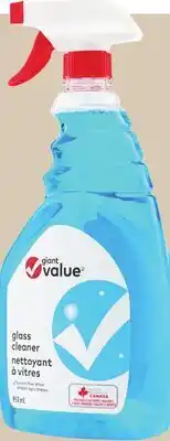 Giant Tiger Giant Value glass cleaner or dish soap offer