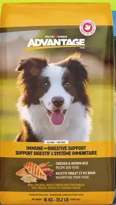 Giant Tiger ADVANTAGE CHICKEN & BROWN RICE DOG FOOD offer