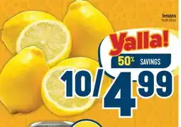 Marché Adonis Lemons offer