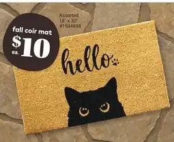 Giant Tiger fall coir mat offer