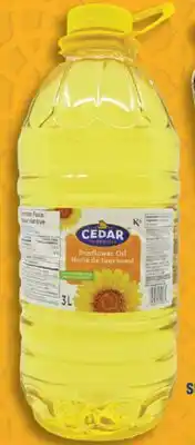 Marché Adonis Cedar sunflower oil offer