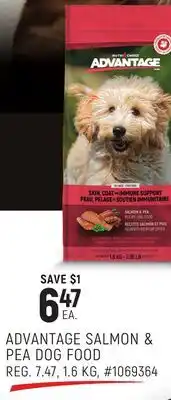 Giant Tiger ADVANTAGE SALMON & PEA DOG FOOD offer