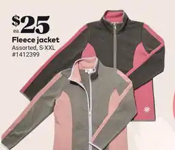 Giant Tiger Fleece jacket offer