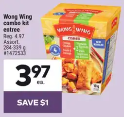 Giant Tiger Wong Wing combo kit entree offer