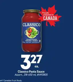 Giant Tiger Classico Pasta Sauce offer